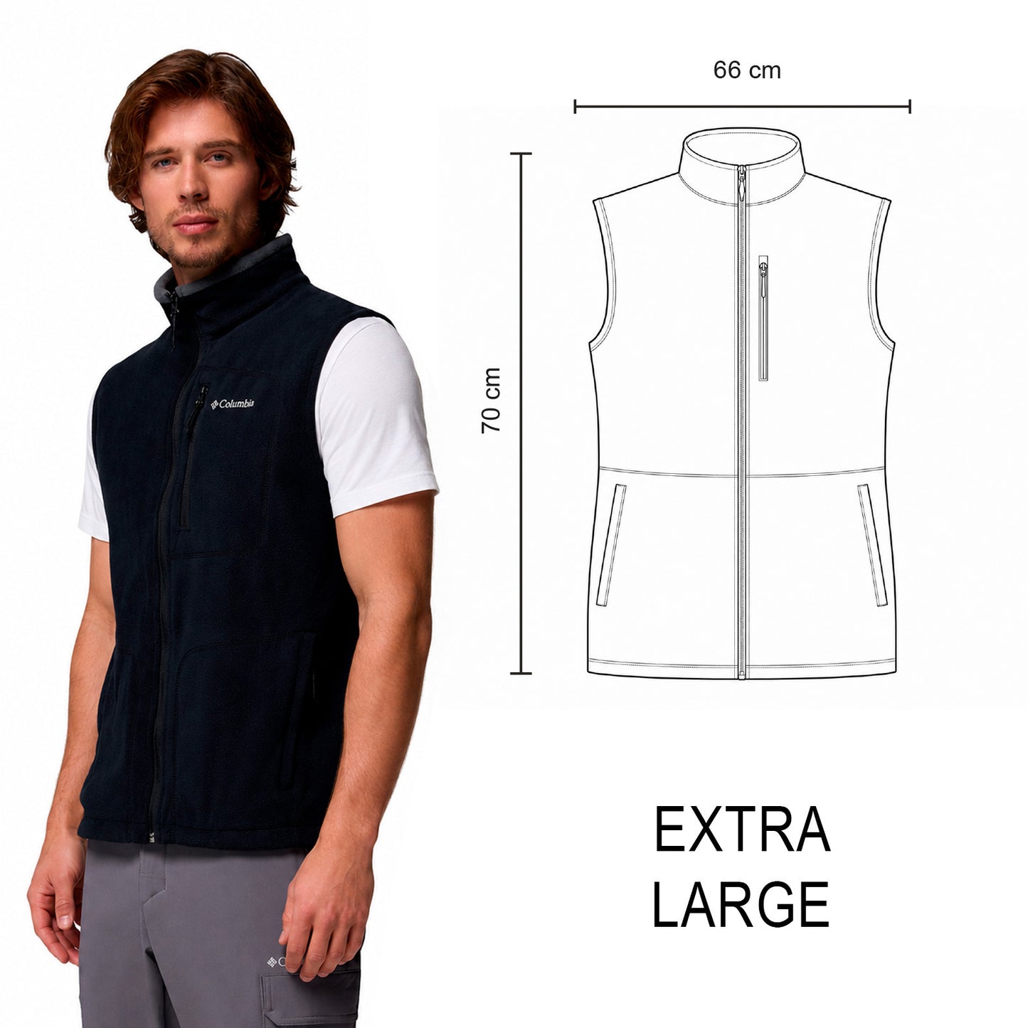 CHALECO FAST TREK COLUMBIA HOMBRE