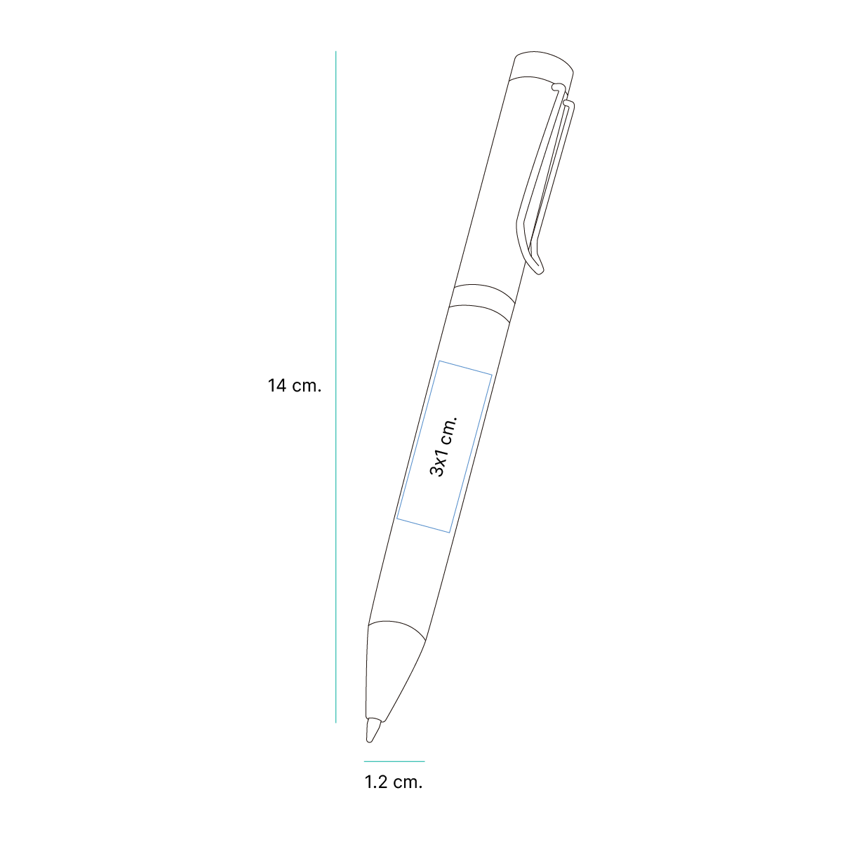 BOLÍGRAFO TWIST TIPO BARREL RAWA