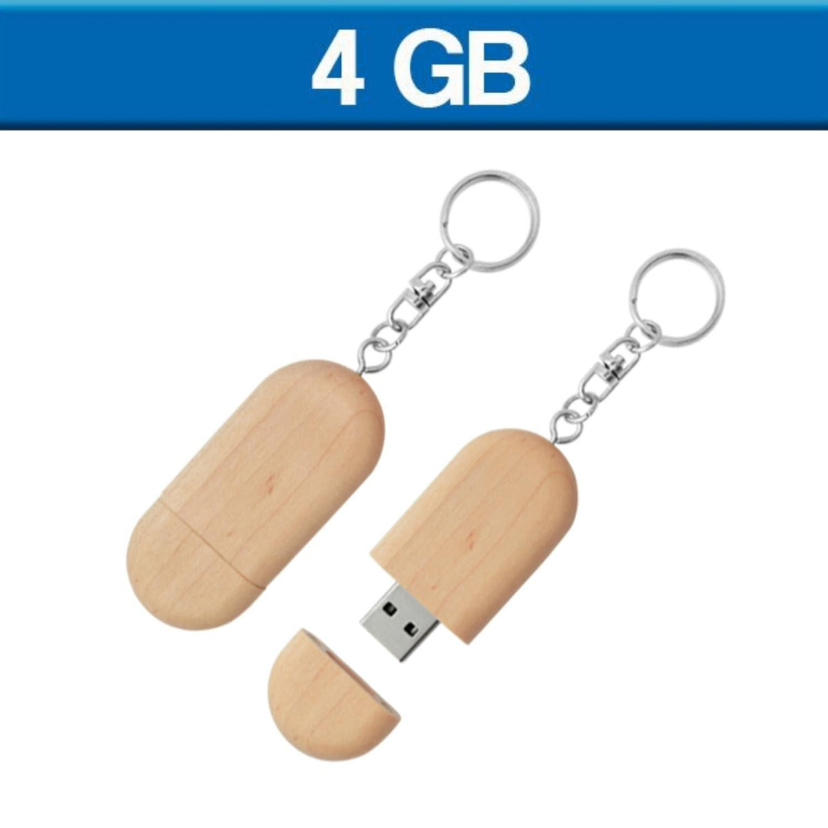 USB OVAL 4GB