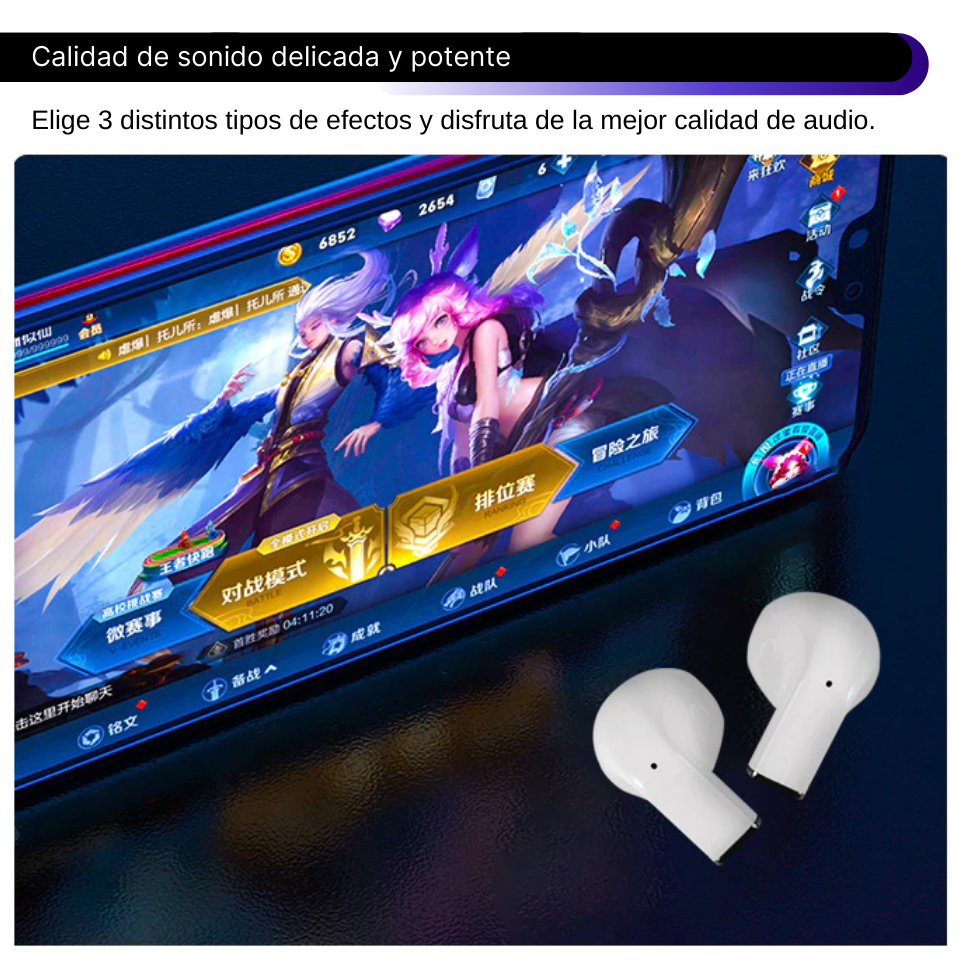 MINI AUDÍFONOS BLUETOOTH PRO 5S TWS
