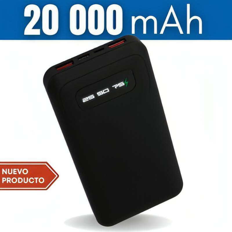 POWER BANK  20,000 mAh.