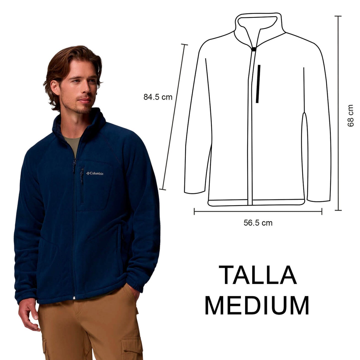 FLEECE FAST TREK COLUMBIA