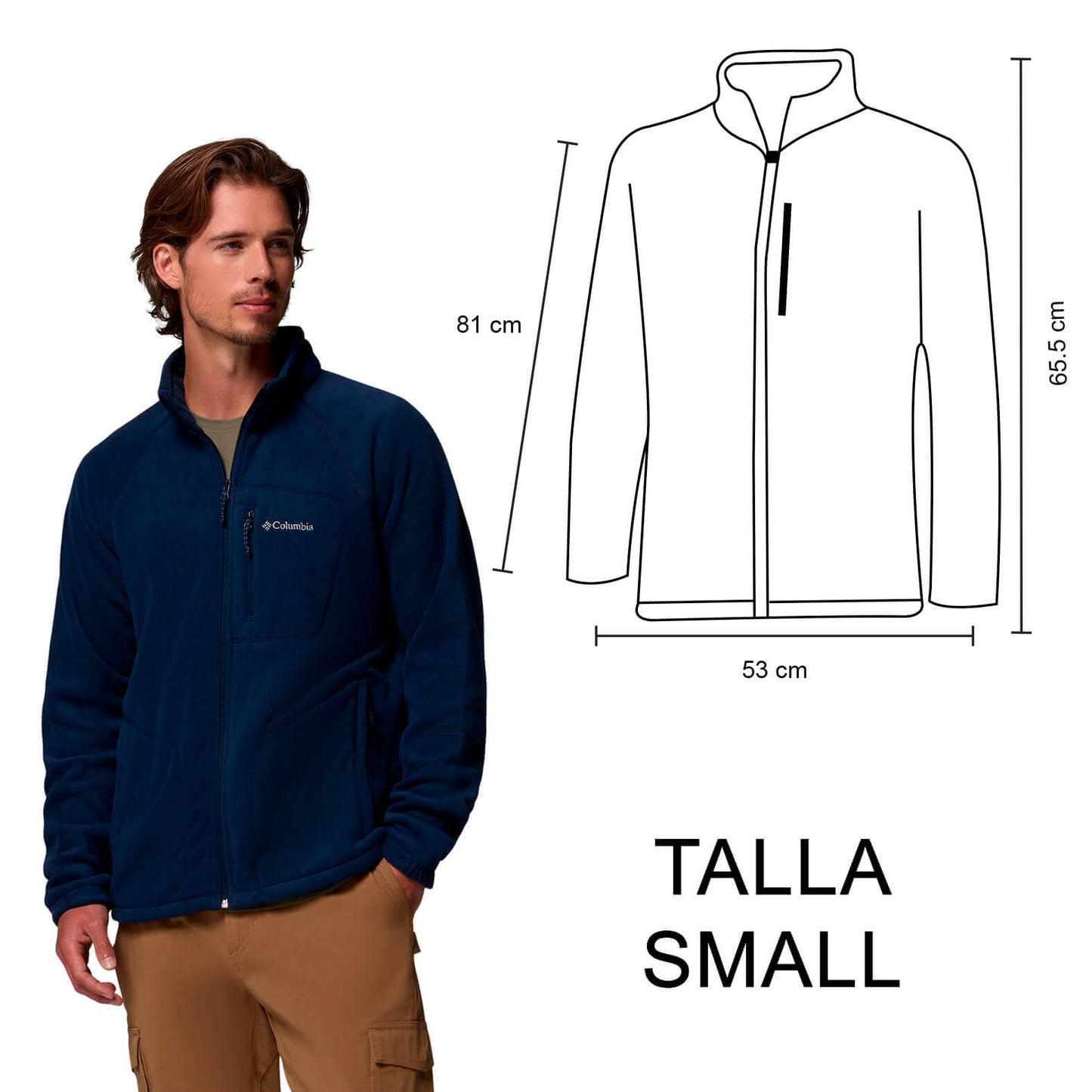 FLEECE FAST TREK COLUMBIA