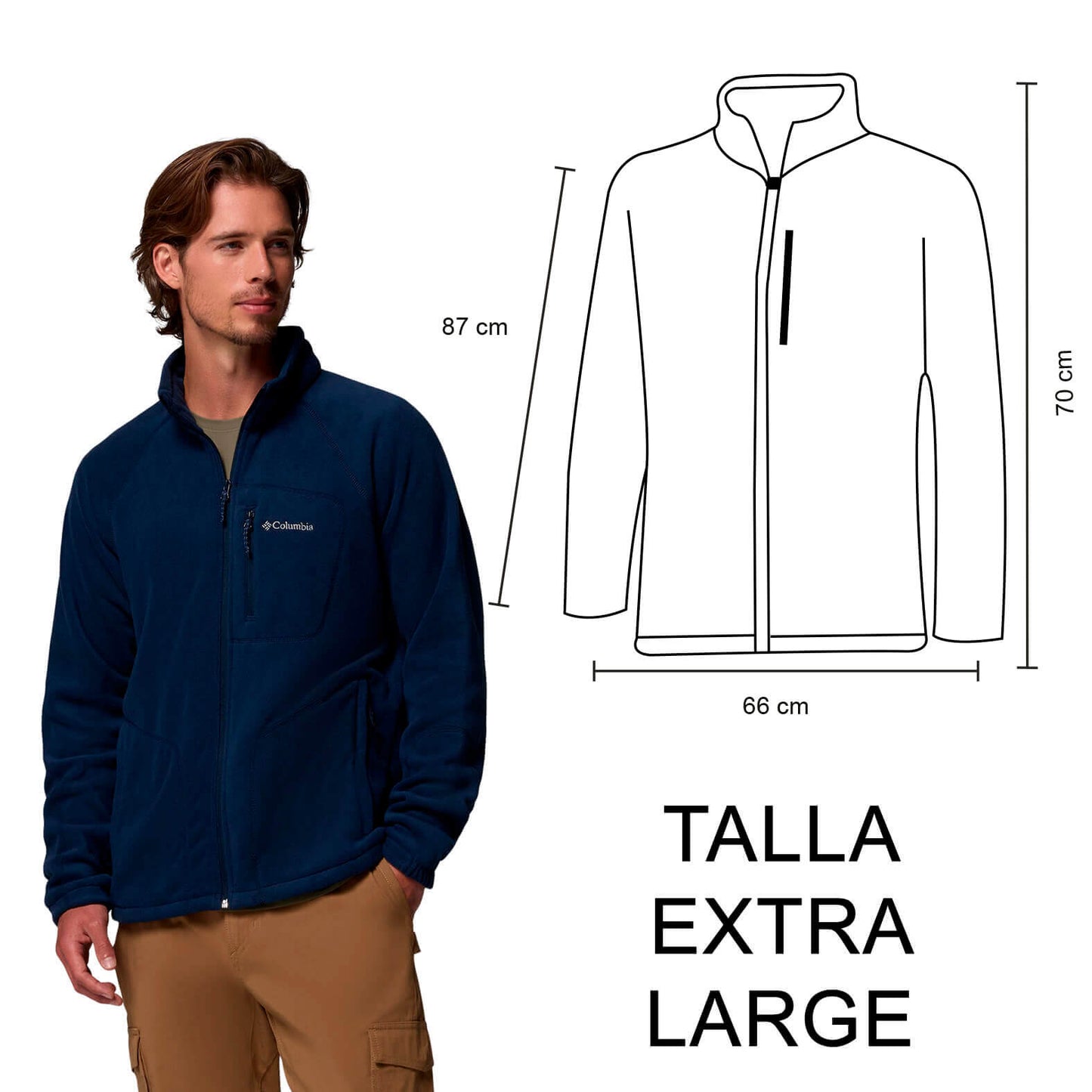 FLEECE FAST TREK COLUMBIA