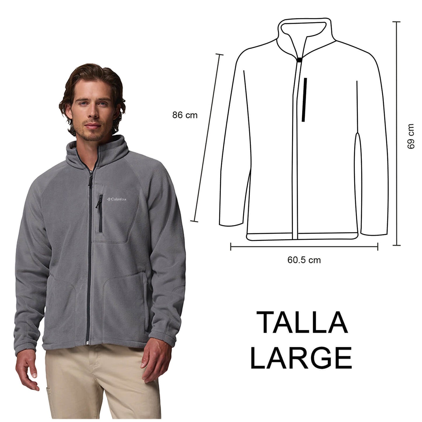 FLEECE FAST TREK COLUMBIA