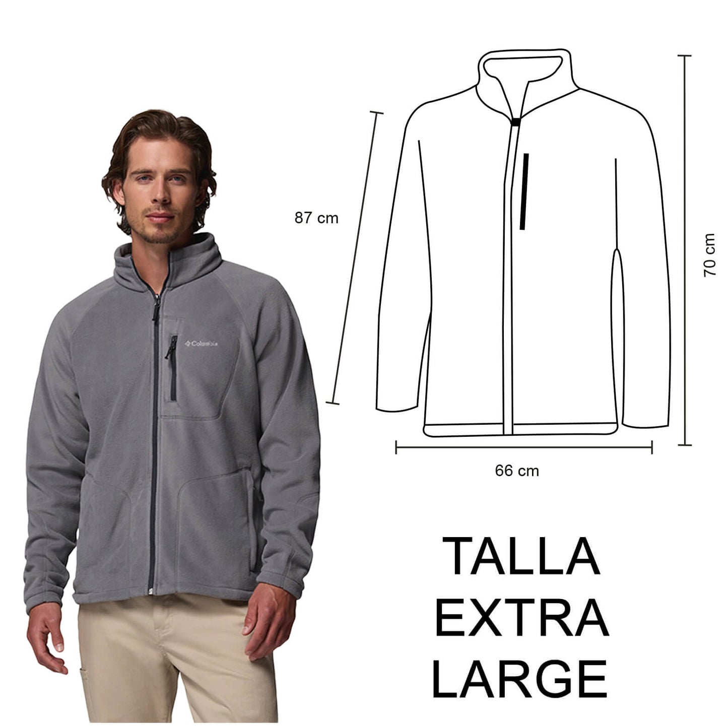 FLEECE FAST TREK COLUMBIA
