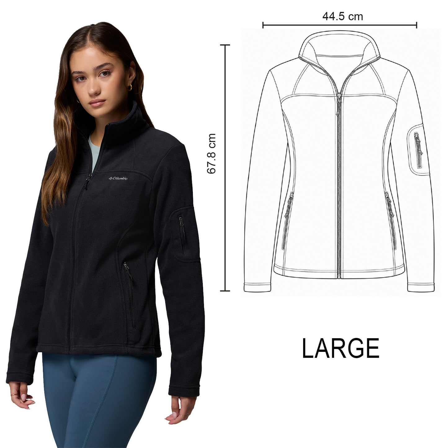 SUDADERA FAST TREK COLUMBIA