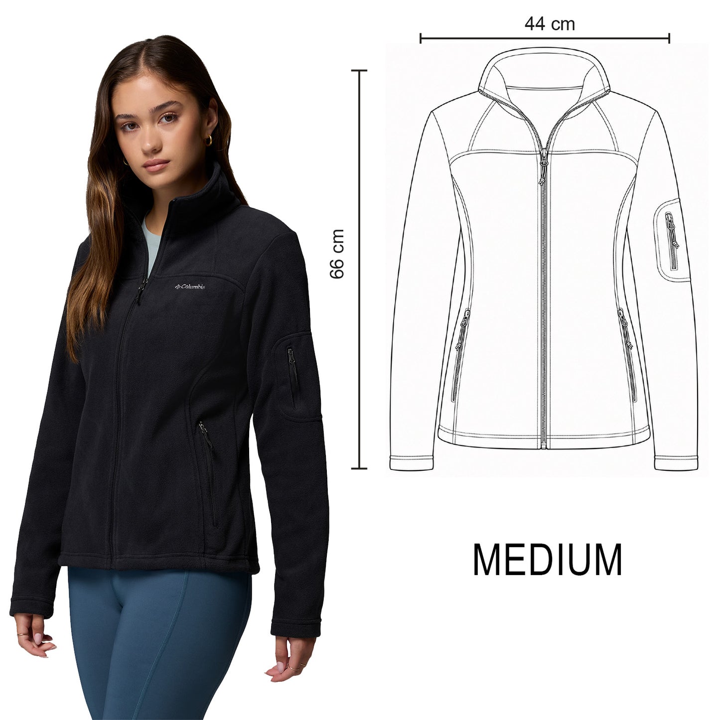 SUDADERA FAST TREK COLUMBIA