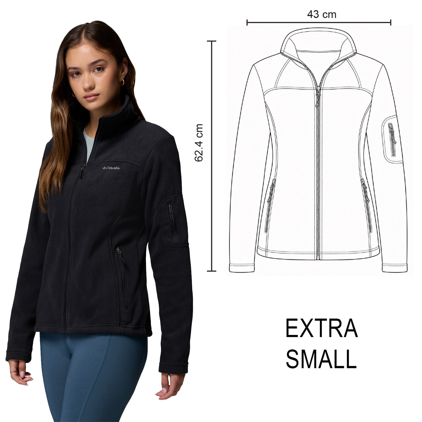 SUDADERA FAST TREK COLUMBIA