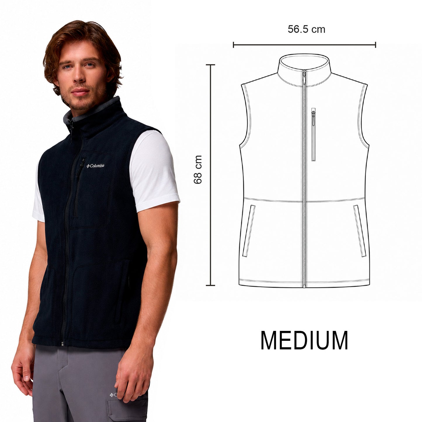 CHALECO FAST TREK COLUMBIA HOMBRE