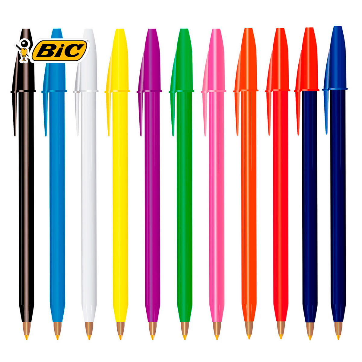 BOLÍGRAFO BIC ROUND STIC TN