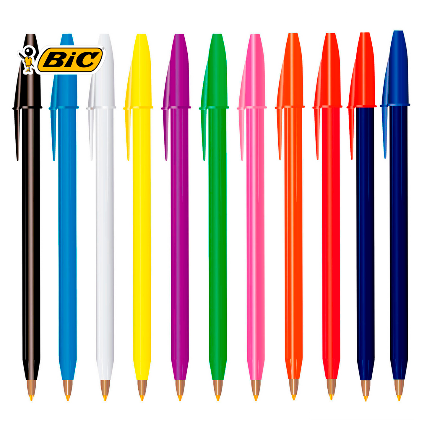 BOLÍGRAFO BIC ROUND STIC TN