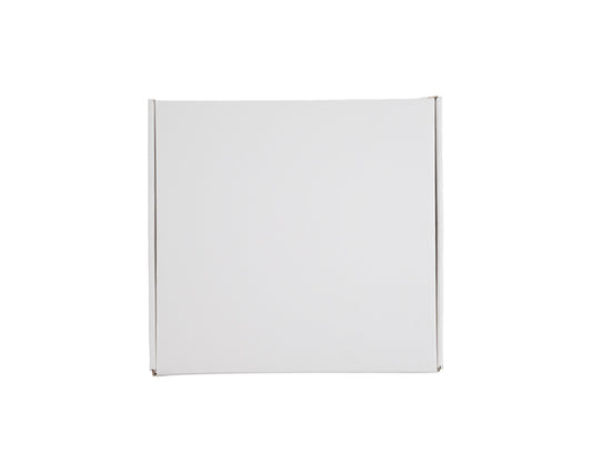 CAJA DE REGALO 20 x 20 x 6.5 CM BLANCA