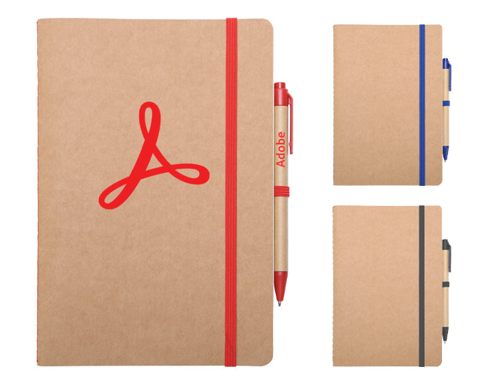 LIBRETA ECOLOGICA C/BOLIGRAFO AULEX