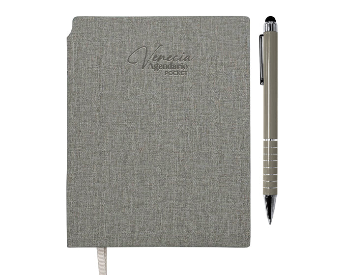 AGENDARIOCON BOLÍGRAFO VENECIA POCKET