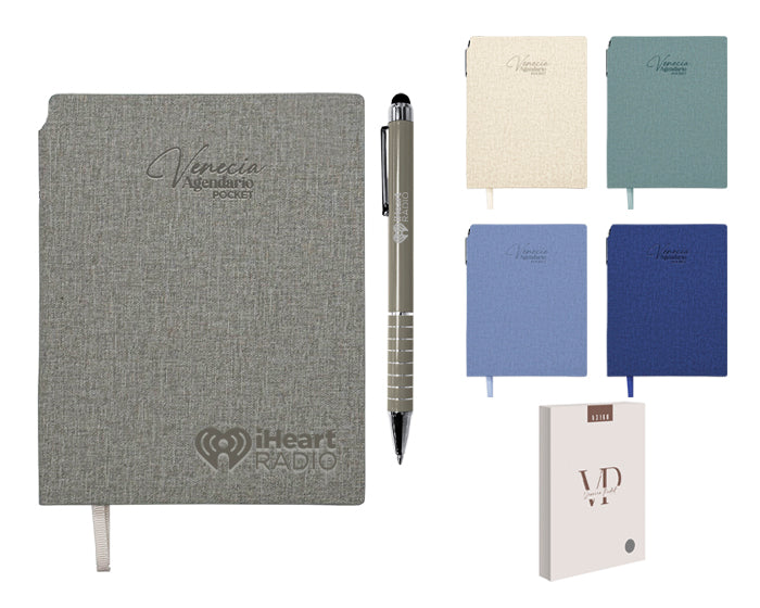 AGENDARIOCON BOLÍGRAFO VENECIA POCKET