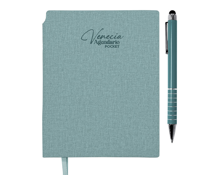 AGENDARIOCON BOLÍGRAFO VENECIA POCKET