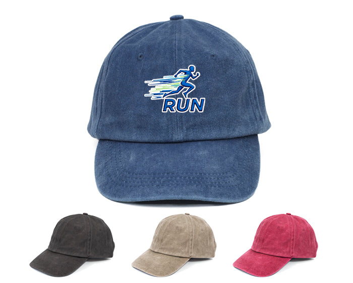 GORRA DE ALGODÓN DESLAVADO INDIE