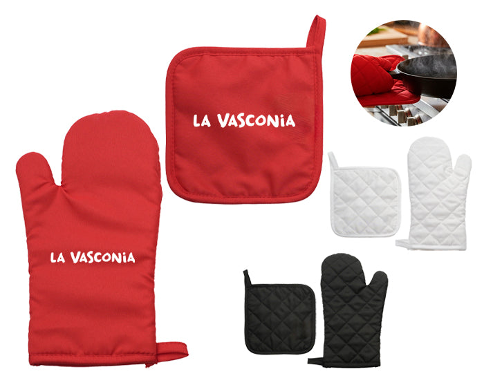 SET DE GUANTE Y AGARRADERA PONCHO