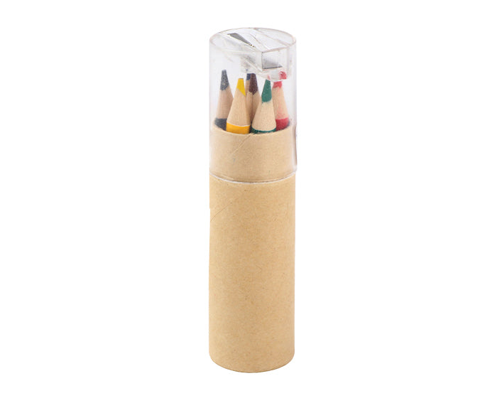 6 LÁPICES DE COLORES CON ESTUCHE COLOREANDO A3226