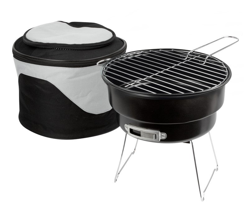 ASADOR CON HIELERA CAMPING