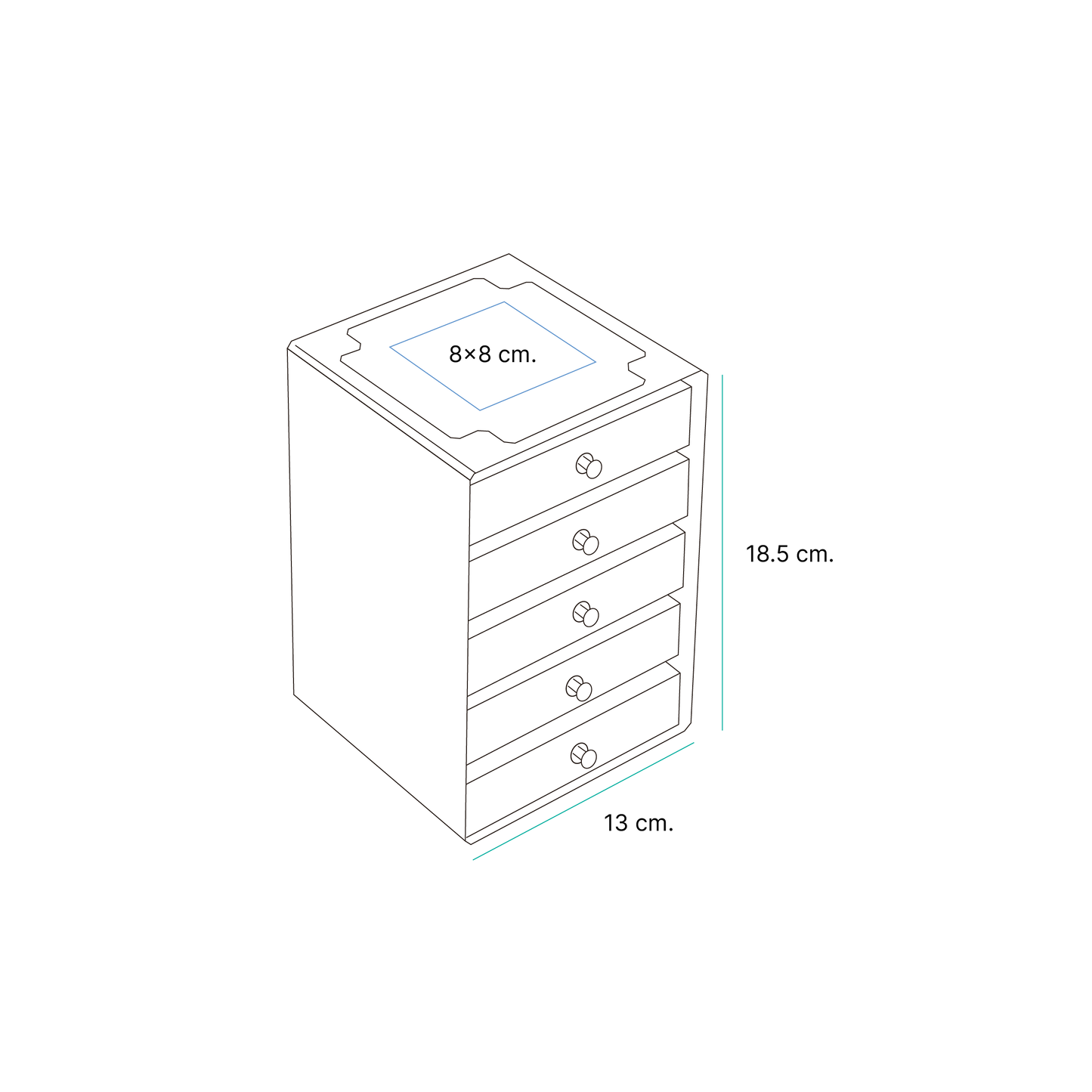 CAJA KEDA