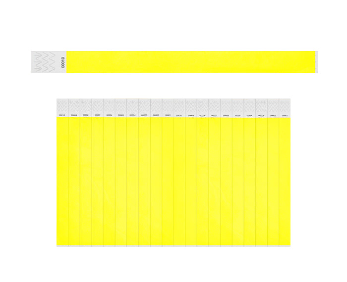 BRAZALETE TYVEK (PLANILLA 20PZAS)