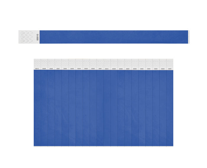 BRAZALETE TYVEK (PLANILLA 20PZAS)