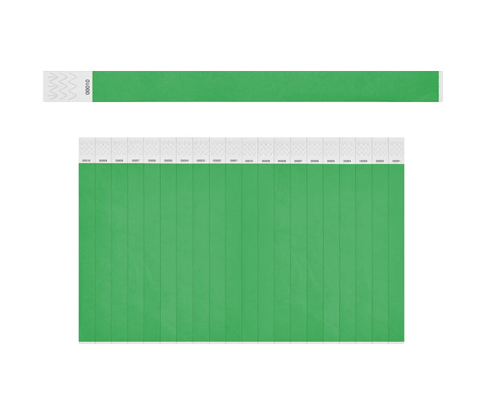 BRAZALETE TYVEK (PLANILLA 20PZAS)