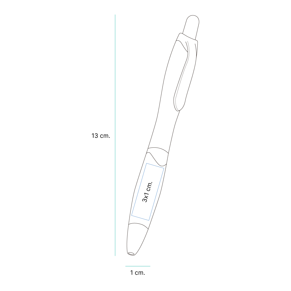 BOLÍGRAFO DE PLÁSTICO BL-017