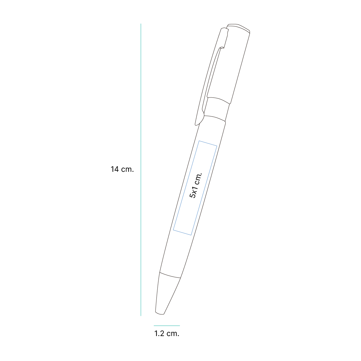 BOLÍGRAFO DE PLÁSTICO BONN