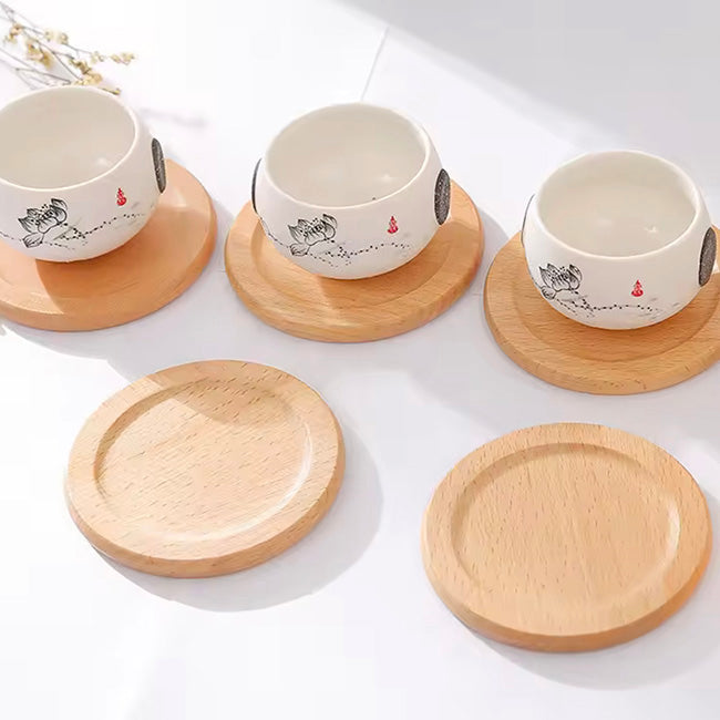 SET COASTERS BAMBOO