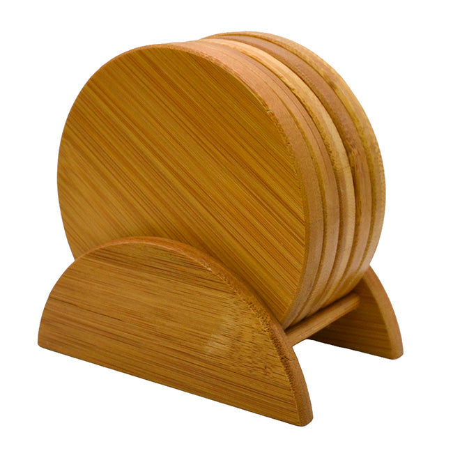 SET COASTERS BAMBOO