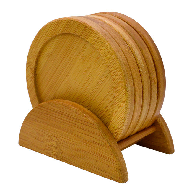 SET COASTERS BAMBOO