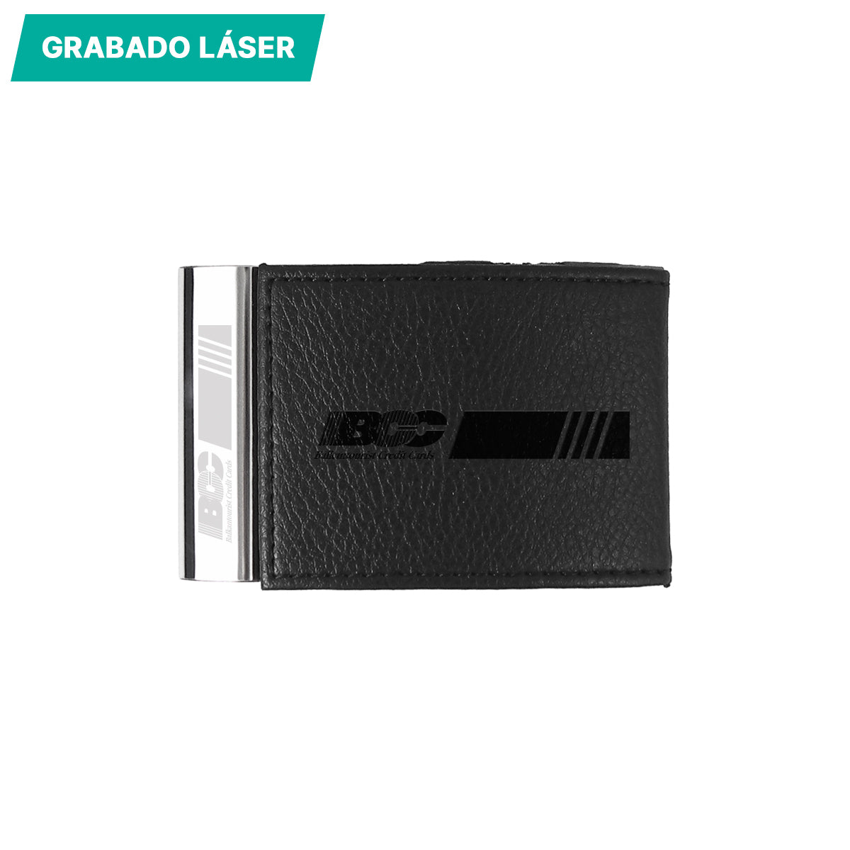 PORTA TARJETAS CURVO