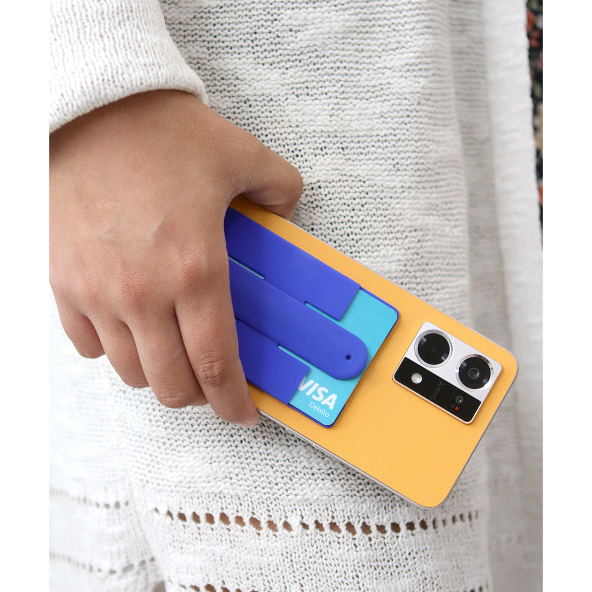 PORTA TARJETAS Y SOPORTE PARA CELULAR