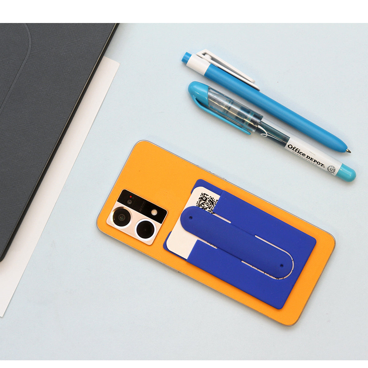 PORTA TARJETAS Y SOPORTE PARA CELULAR