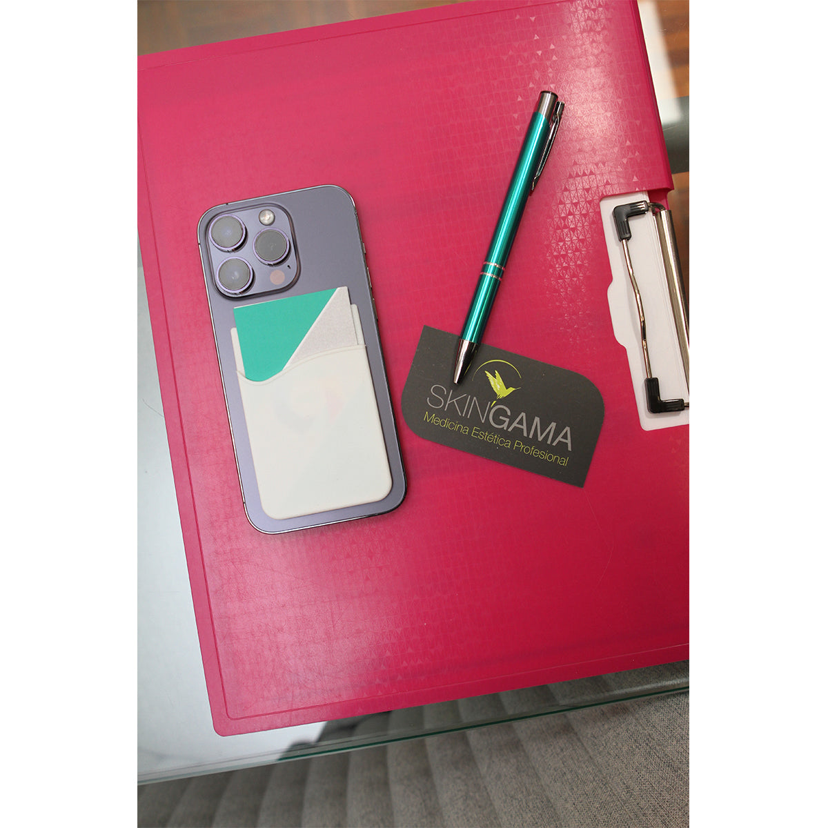 PORTA TARJETAS PARA CELULAR