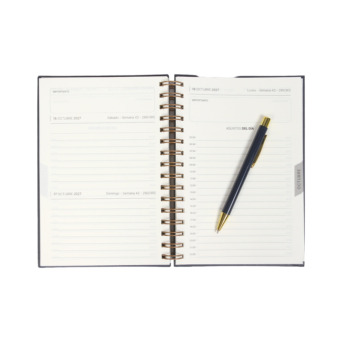 AGENDA DIARIA BERNETTI