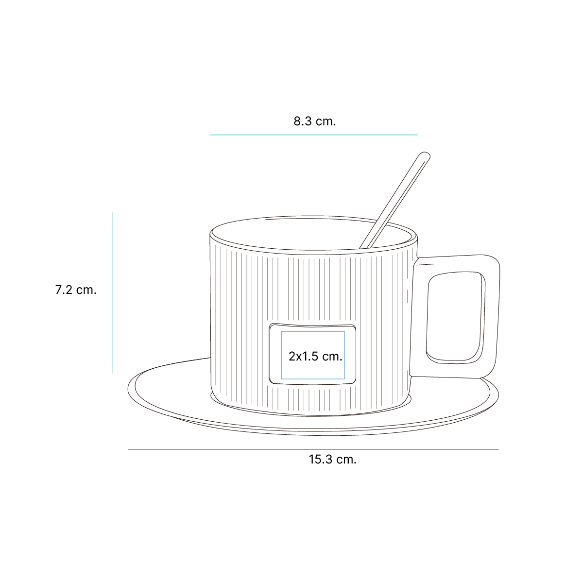 TAZA CAMINIA