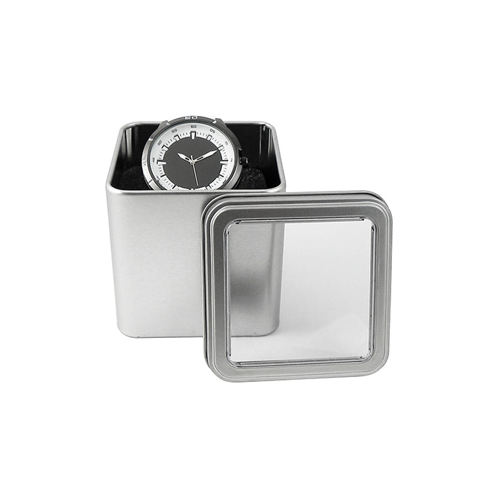 ESTUCHE CUADRADO CON VENTANA