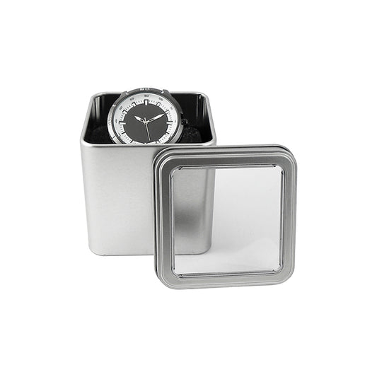 ESTUCHE CUADRADO CON VENTANA