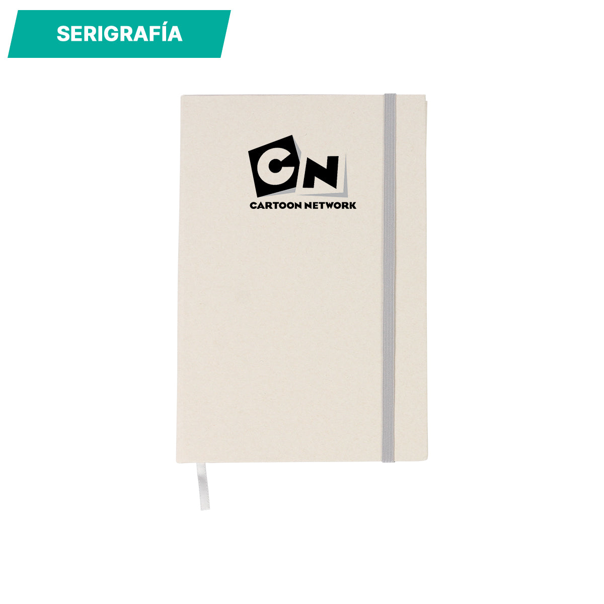 LIBRETA DE CORCHO BI TONO