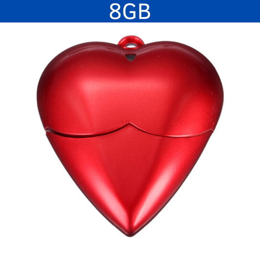 USB CORAZÓN 8GB