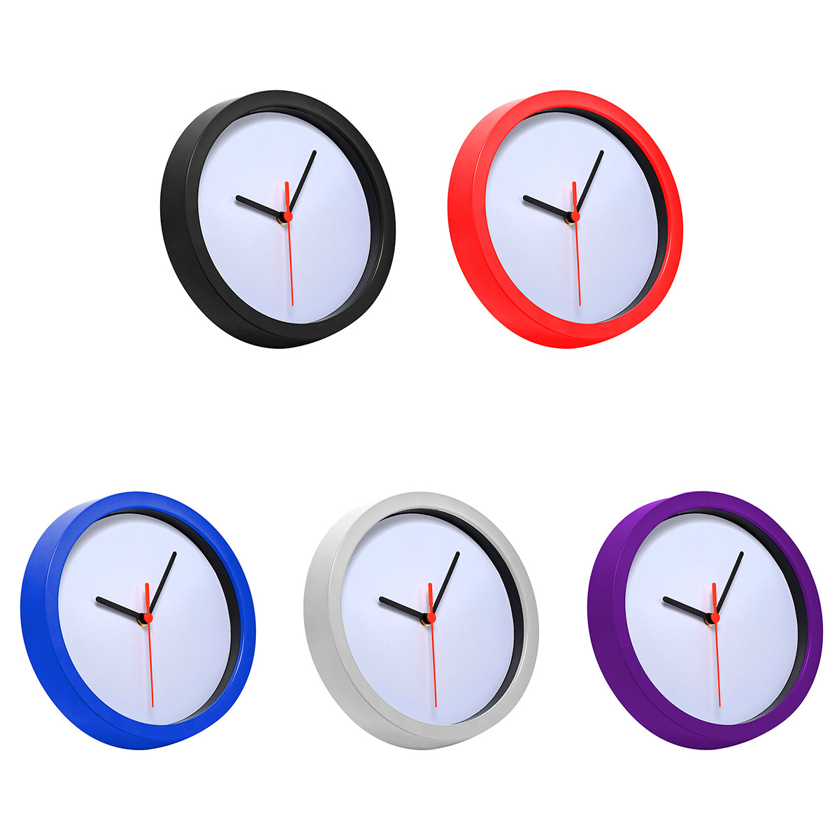 RELOJ DE PARED DE PLÁSTICO