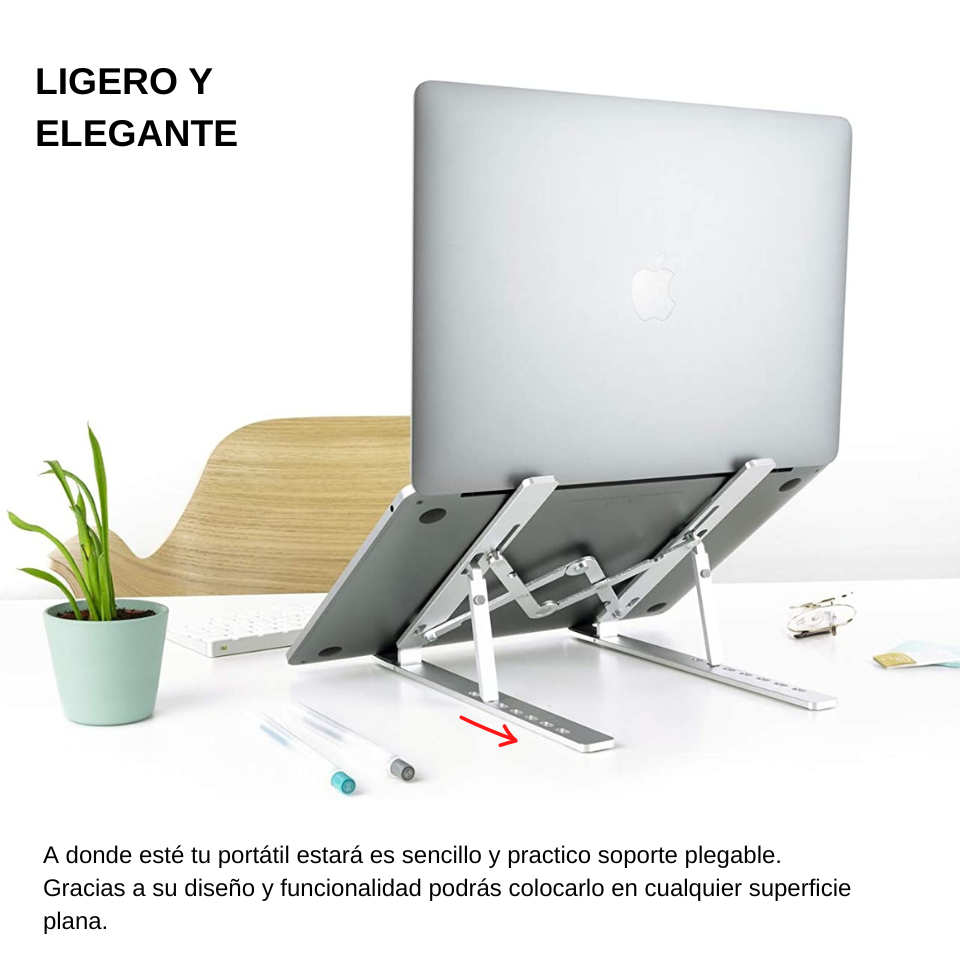 SOPORTE PLEGABLE PARA DISPOSITIVOS ELECTRÓNICOS