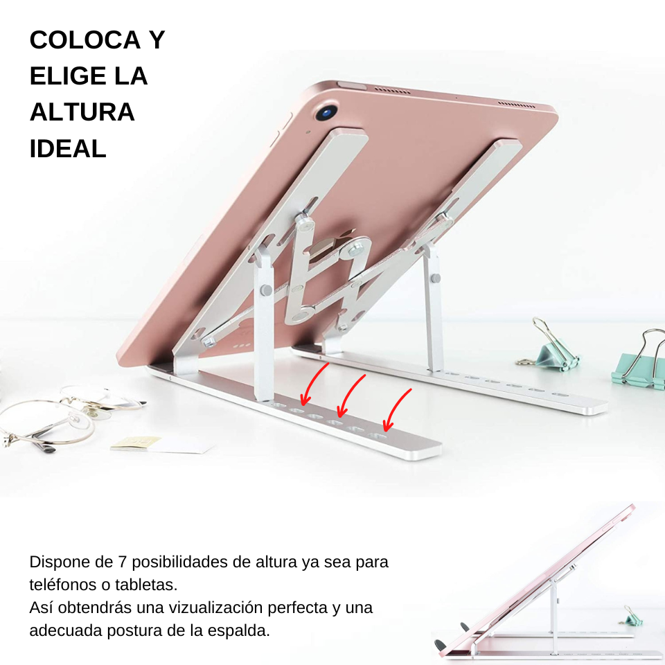 SOPORTE PLEGABLE PARA DISPOSITIVOS ELECTRÓNICOS