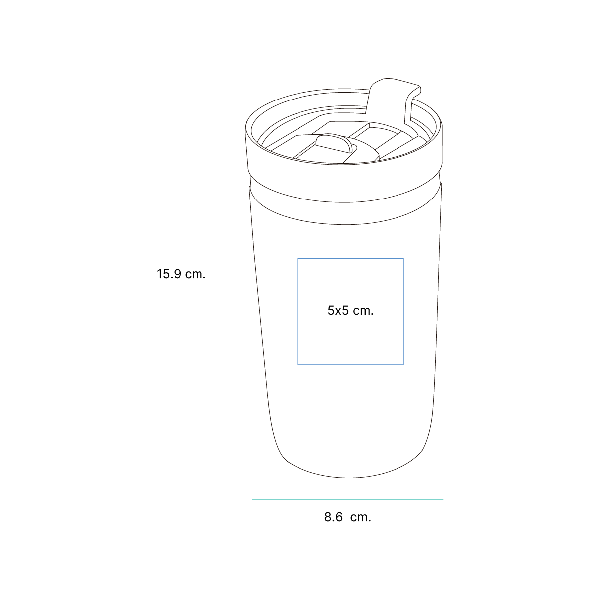 VASO PALMI