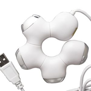 HUB USB BLOSSOM CON 4 PUERTOS