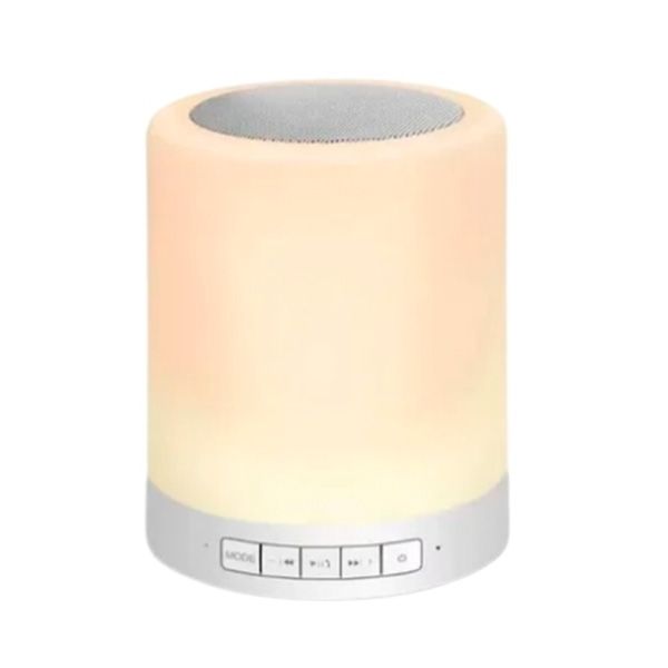 LÁMPARA BOCINA BLUETOOTH TÁCTIL MULTICOLOR